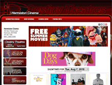 Tablet Screenshot of moviesinhermiston.com